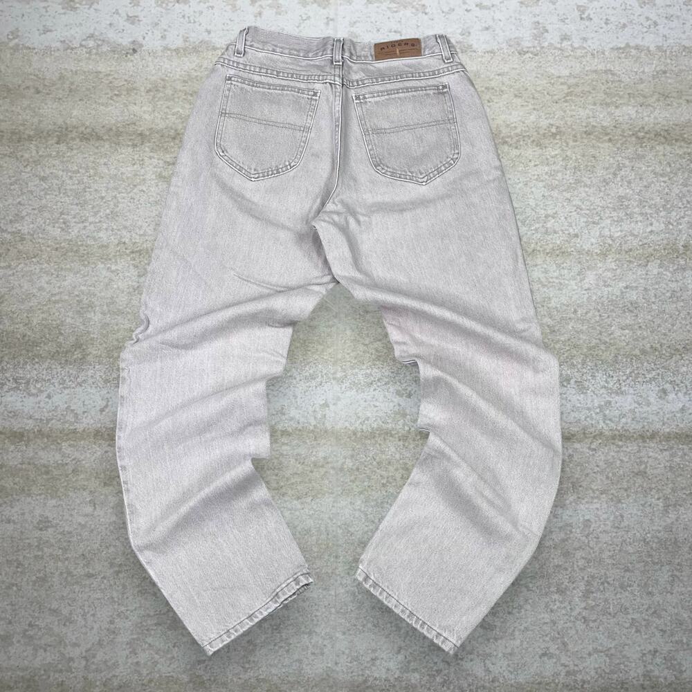 Vintage 80s Riders Jeans 30x32 Relaxed Tapered Leg Tan Wash Denim Union